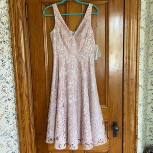 Eliza J beaded and embroidered dress